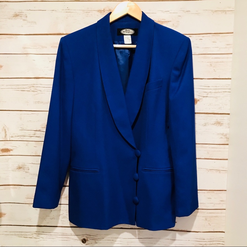 Royal blue blazer